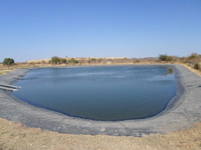 Processed-water-effluent-dam